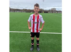 Cox Green footballer turns setback into business start-up with new shin pads