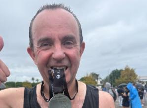 Man completes half marathon after running 5km daily for month