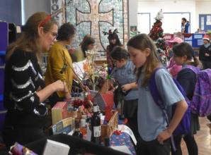 Hundreds of pupils (and parents) flock to school Christmas fair