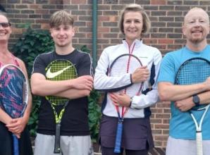 Harrison retains men’s title while newcomer secures club’s ladies’ crown