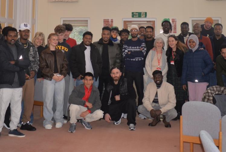 Winter warmer for refugees