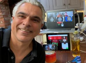 Pub pals still ‘meeting up’ for games of digital darts