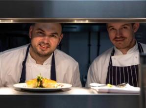 Elegant dining available at riverside escape