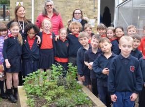 Pupils adore gardening