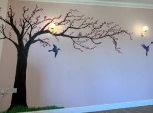 Pupils bring outside in for care home residents