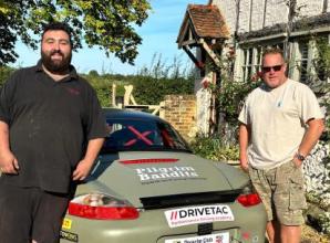 Former paratrooper sets up car racing team to support injured soldiers