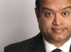 Laughs and love combined at Valentine’s comedy night with TV star