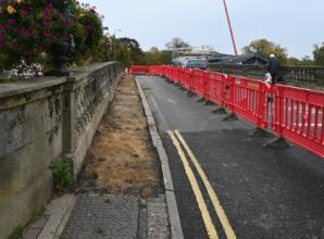 At last, damaged pavement finally repaired
