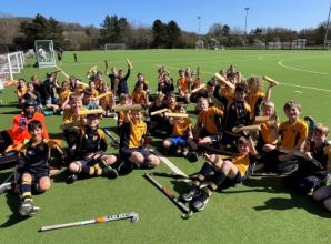 Academy players celebrate campaign