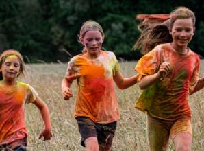 Full marks for rainbow runners