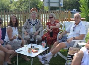 Members of conservation group hold annual summer party