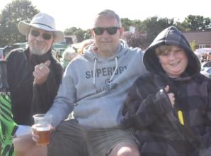 Blue skies bring out the crowds for village fete