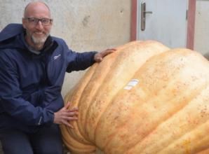Pumpkin squashes records