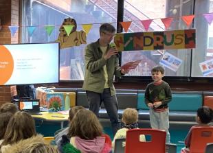 Children’s poet Simon Mole becomes Big Read patron