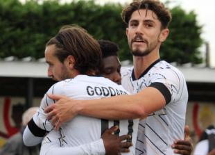 Adepoju double seals FA Cup win over Bedfont Sports after early red card drama.