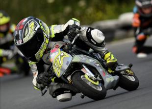 Seven and fearless: Theo Tyler's rapid rise through UK Minimoto ranks