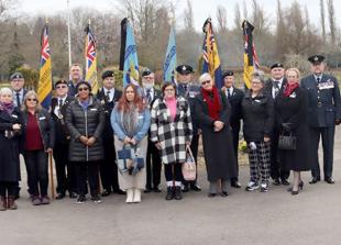 Legion president pays tribute at funeral of former RAF pilot