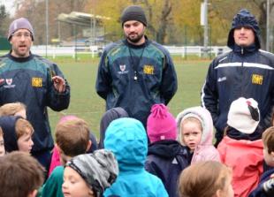 Children show off their skills at two-day tag rugby festival
