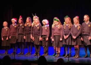 Children create song and dance at school’s carols contest