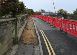 At last, damaged pavement finally repaired