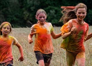 Full marks for rainbow runners