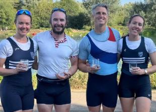 Upper Thames win mixed coxless fours