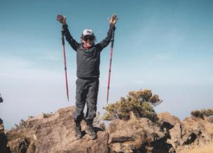Father and son’s Africa adventure