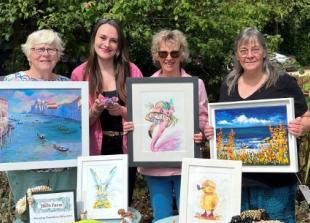 Arts and homewares at herb farm