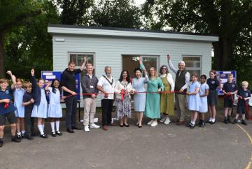 New learning space opens at Waltham St Lawrence Primary School
