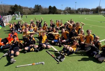 Academy players celebrate campaign