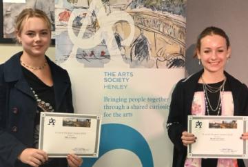 Budding artists receive prizes for highlighting their passion