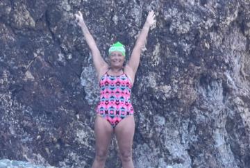Mermaid’s new swim milestone