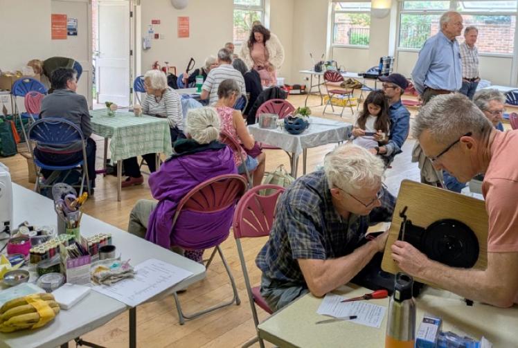 Repair cafe saves 91 items from landfill in first three months