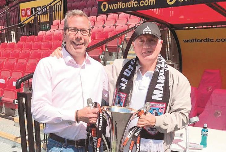 Griffin hails Devonshire as the 'best non-league manager of many a generation' 