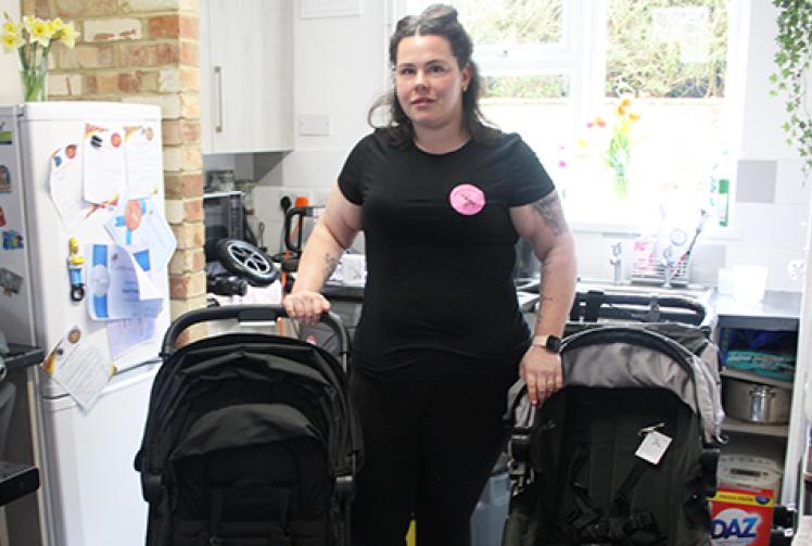 Booming buggy cleaning  business that passes on joy of parenthood