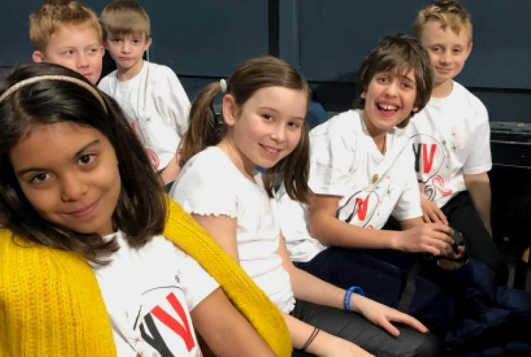 Pupils join giant Young Voices show at Wembley