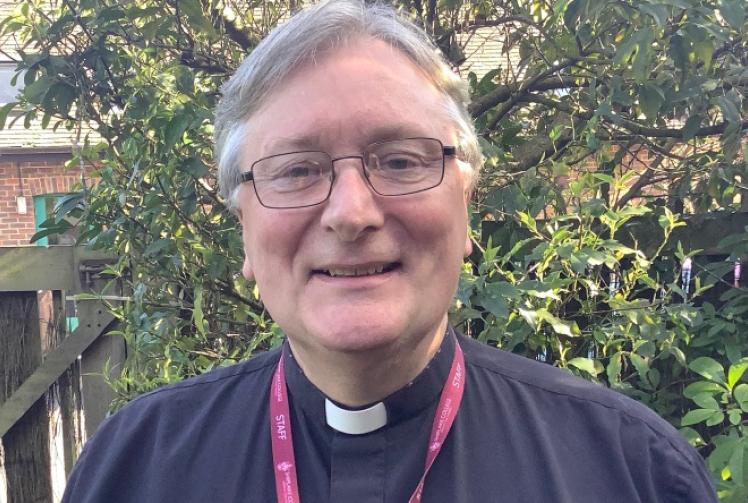 Chaplain dies suddenly