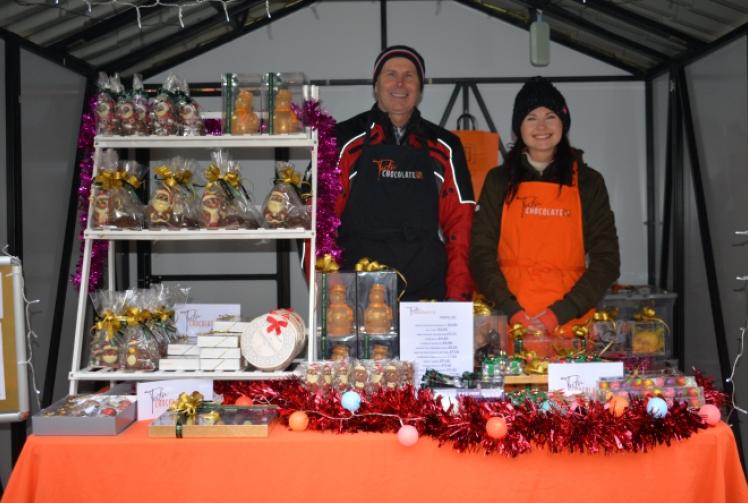 Traders and shoppers full of praise for new market