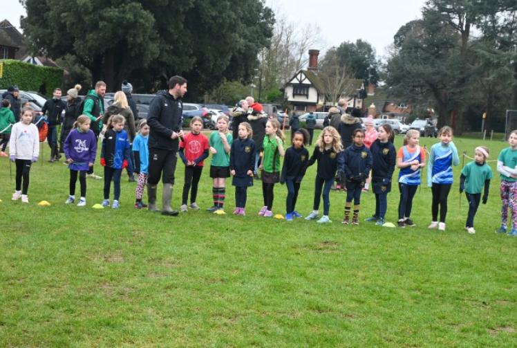 Children are quick off the mark