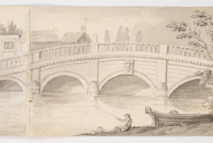 Bridge sketch sold