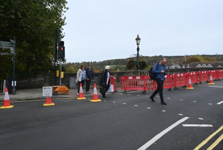 At last, damaged pavement finally repaired