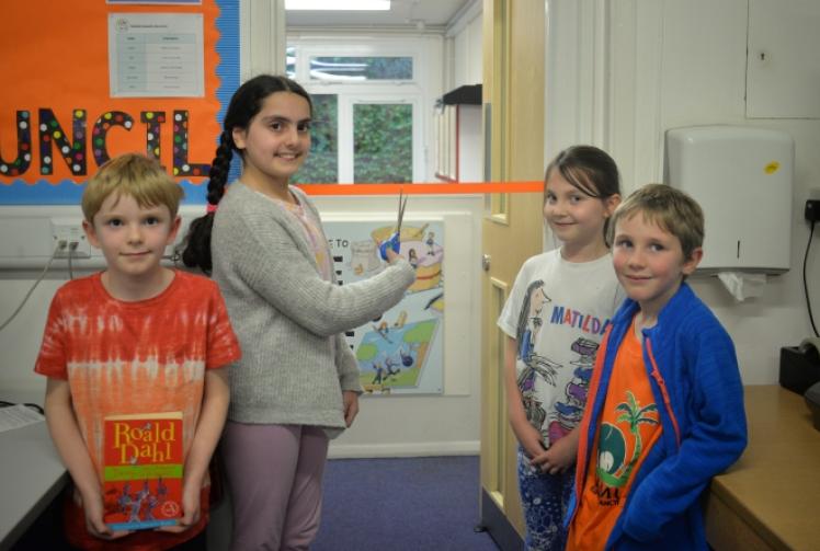 School unveils refurbished library to make reading fun