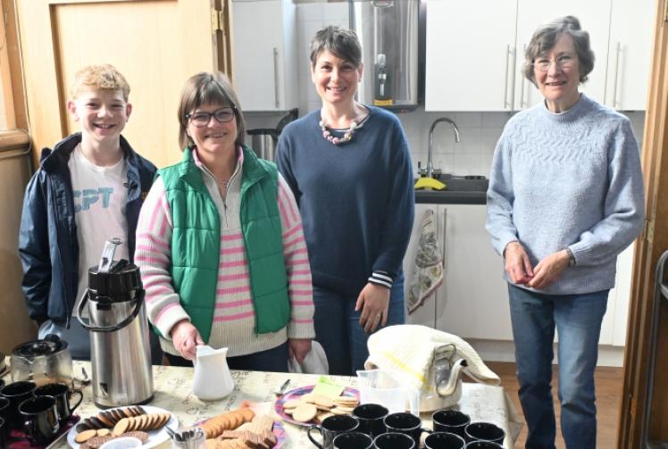 Dozens of families take part in interactive Easter trail
