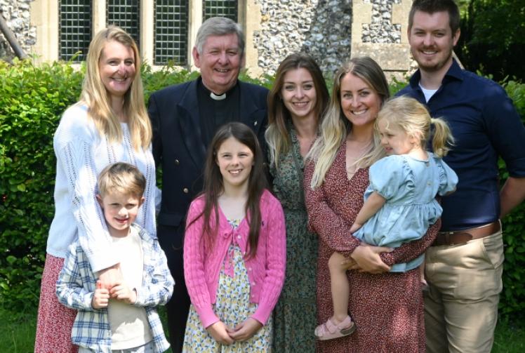 Vicar’s farewell after 35 years