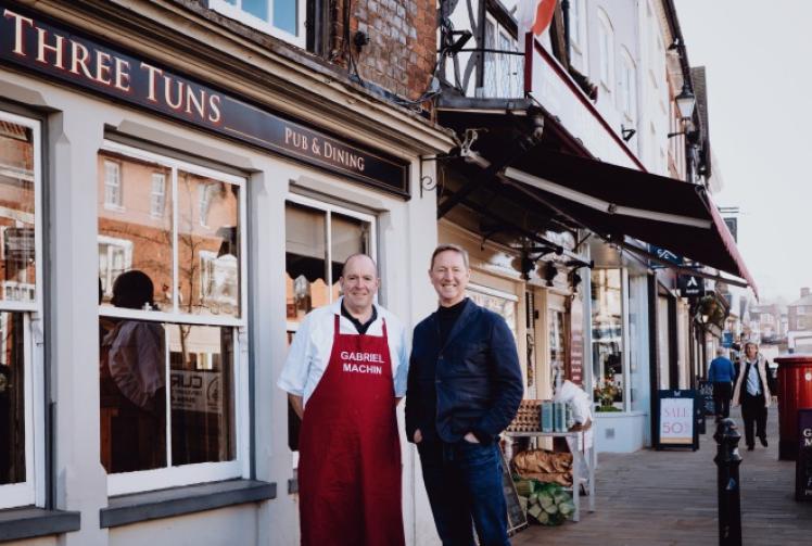Butcher and restaurateur are pub partners