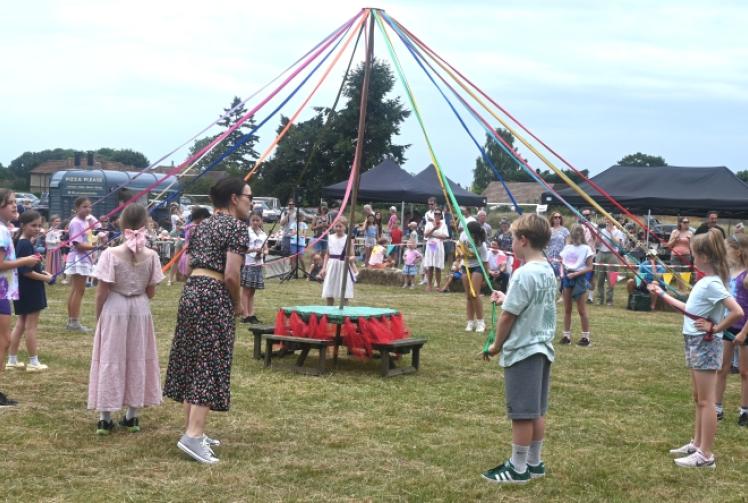 Song and dance take centre stage at annual summer fair