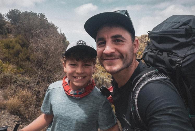 Father and son’s Africa adventure