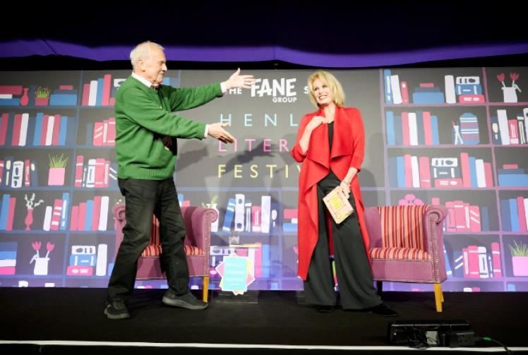 Tribute to fellow dame and television star
