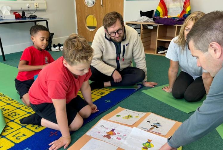 MP does yoga session on visit to meet young carers